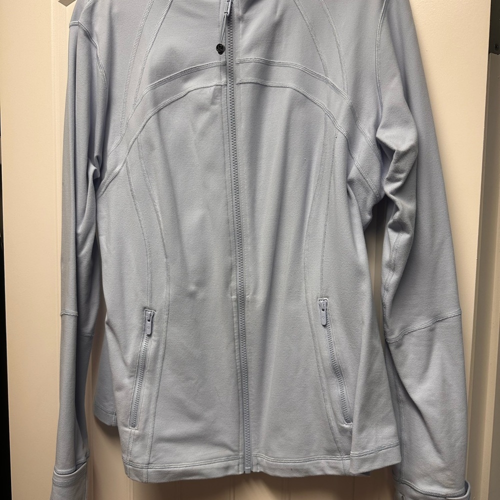 lululemon athletica Light Blue Full-Zip Jacket